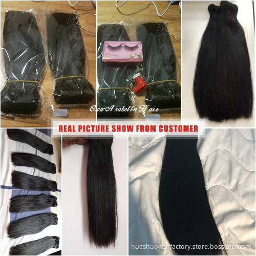Cheap Silky Straight Double Drawn 100% Virgin Vietnamese Human Hair, Super Double Drawn Indian Remy Hair Extensions